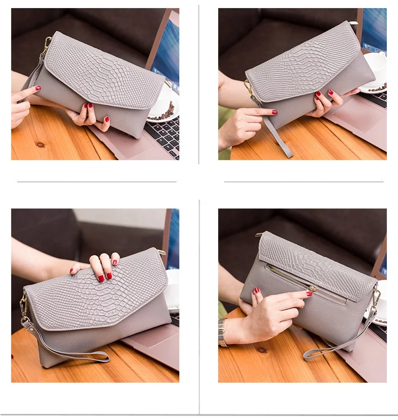 MJ Brand Serpentine Genuine Leather Women Messenger Bag Female Small Crossbody Bag Natural Real Leather Day Clutch with Wristlet (16)