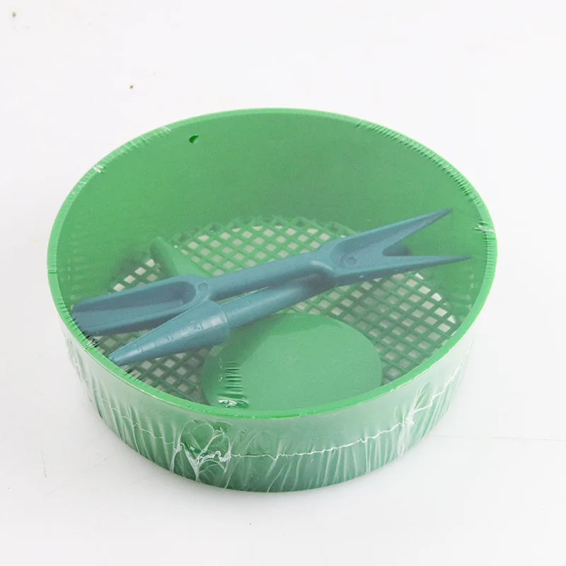 

Horticulture Planting Three-piece Soil Screen Perforated Seedling Transplanter Seedling Seeder Tool
