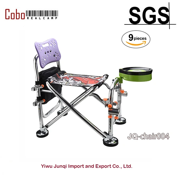 camping chair with fishing rod holder