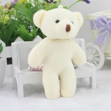 Cute Baby Soft Plush DIY Bear Dolls Christmas Gifts Bear Dolls Toys For Children 11cm