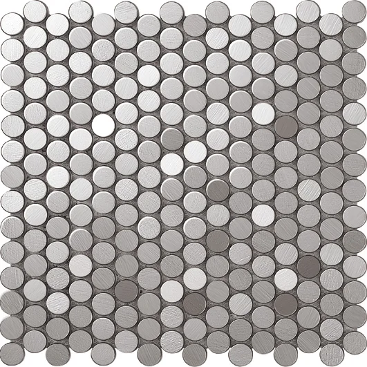 Круглая металлическая мозаичная плитка Penny кухонная backsplash penny фотоплитка|cracked