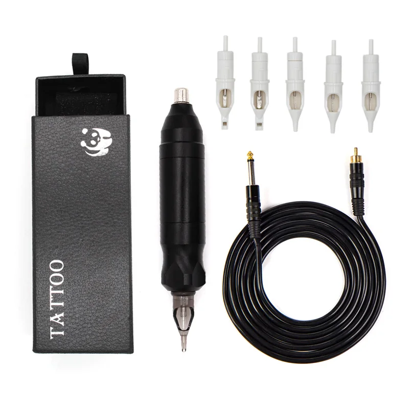 

Tattoo Pen Type Rotary Tattoo Machine Kits Clipcord Cartridge Tattoo Pen Rotary Shader Liner Makeup Colorful Free Shipping