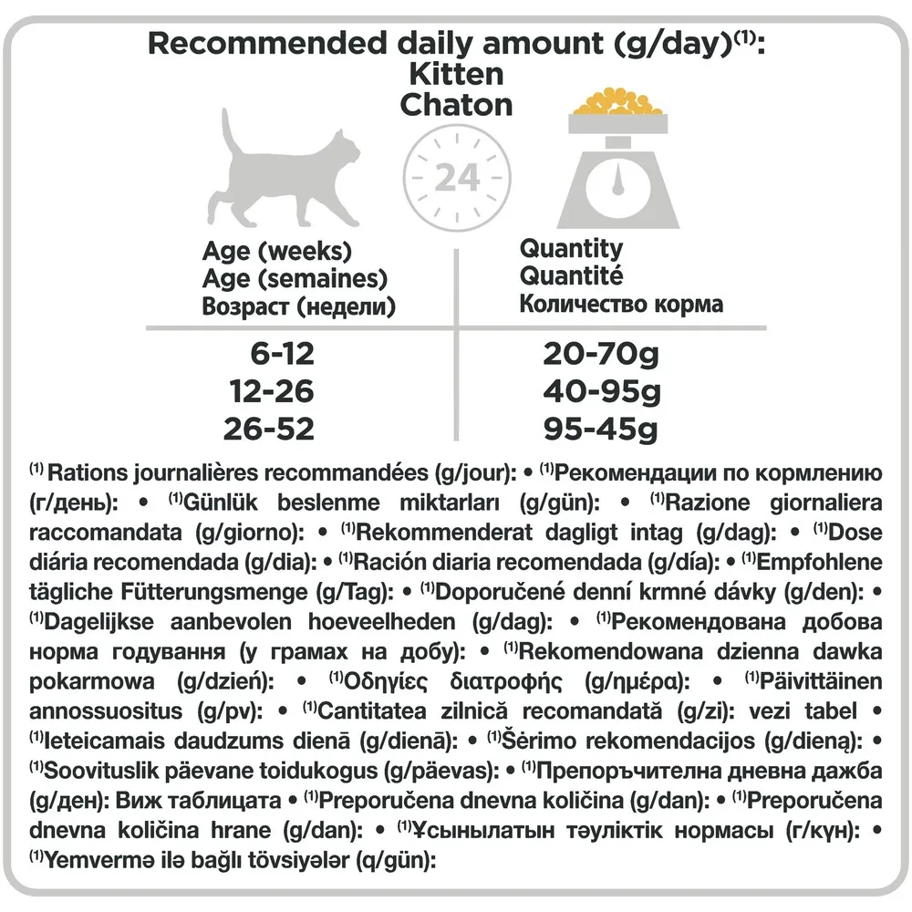 Pro Plan Original Kitten корм для котят от 1 до 12 месяцев Курица 10 кг|Кошачий сухой корм| |