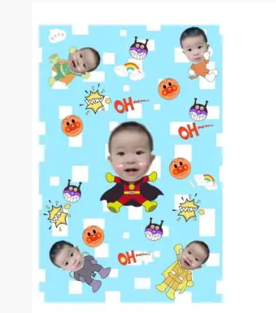 

Print on demand, Dropshipping Customized One-side Blanket