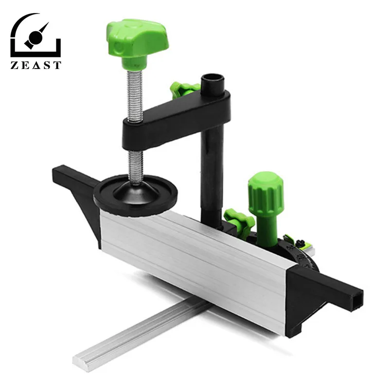 Miter Gauge And Box Joint Jig Kit With Adjustable Flip Stop DIY Woodworking Carpenter Tool