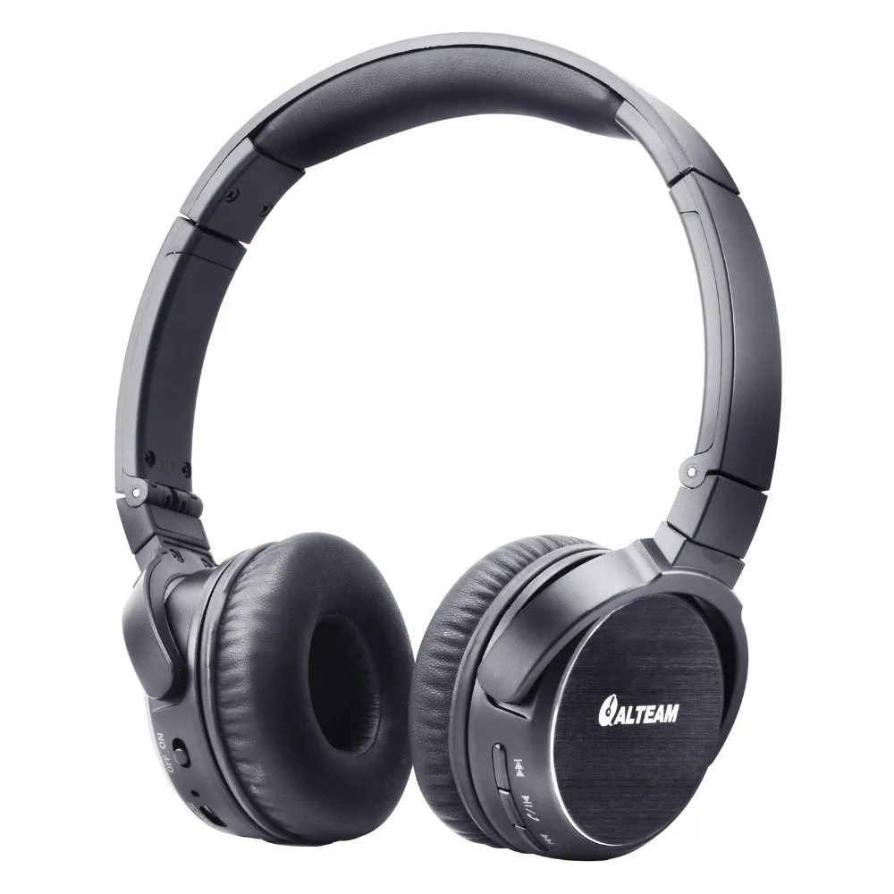

Best Portable On Ear Wireless Cordless Hands Free Bluetooth stereo headphones headset with microphone for iPhone Android calls