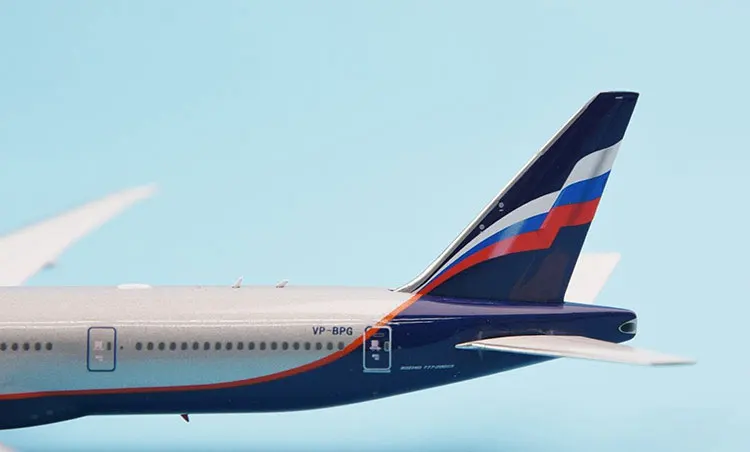 1: 400 масштаб Аэрофлот PH11491 Boeing 777 300ER VP BPG русский самолет изысканное моделирование