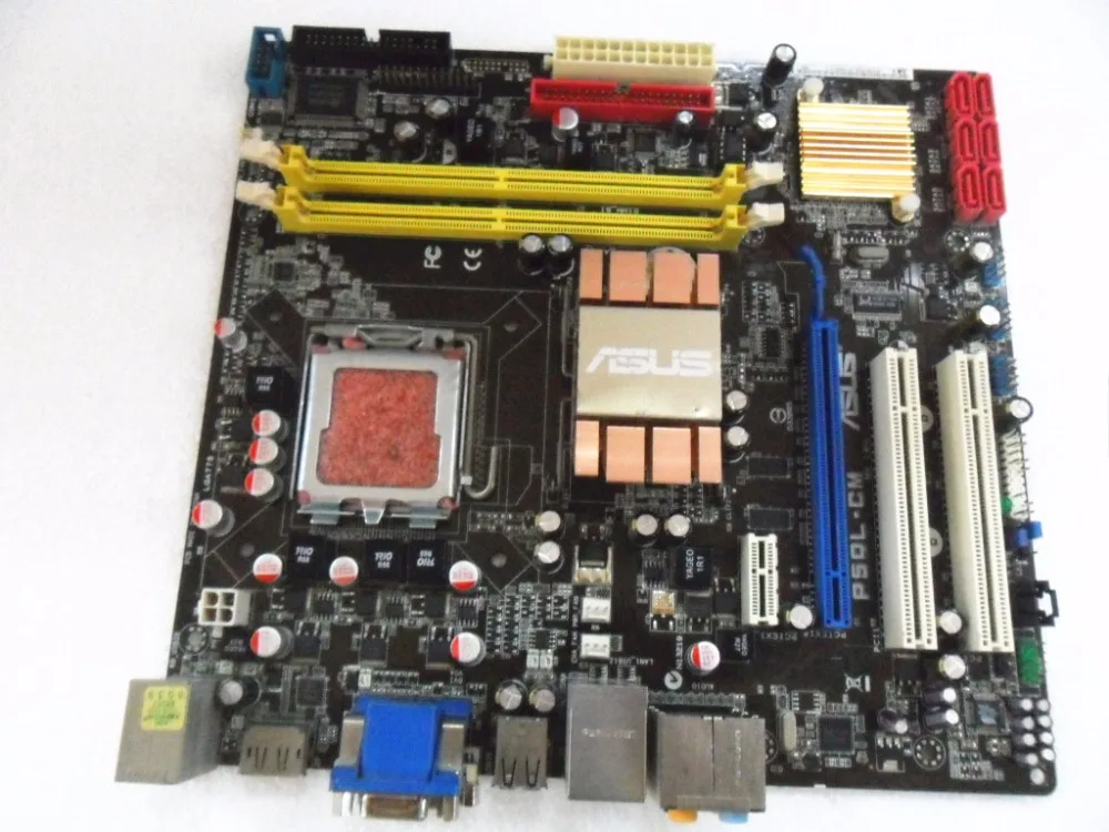 LGA775 для ASUS P5QL-CM использоваться для настольных ПК G43 775 материнская плата DDR2 USB2.0 SATA2