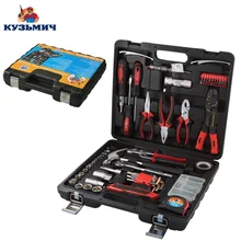 Набор инструментов в кейсе КУЗЬМИЧ 158 предметов