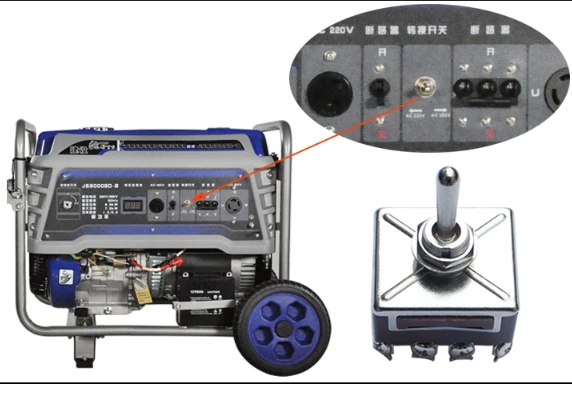 equal power transfer switch mounting