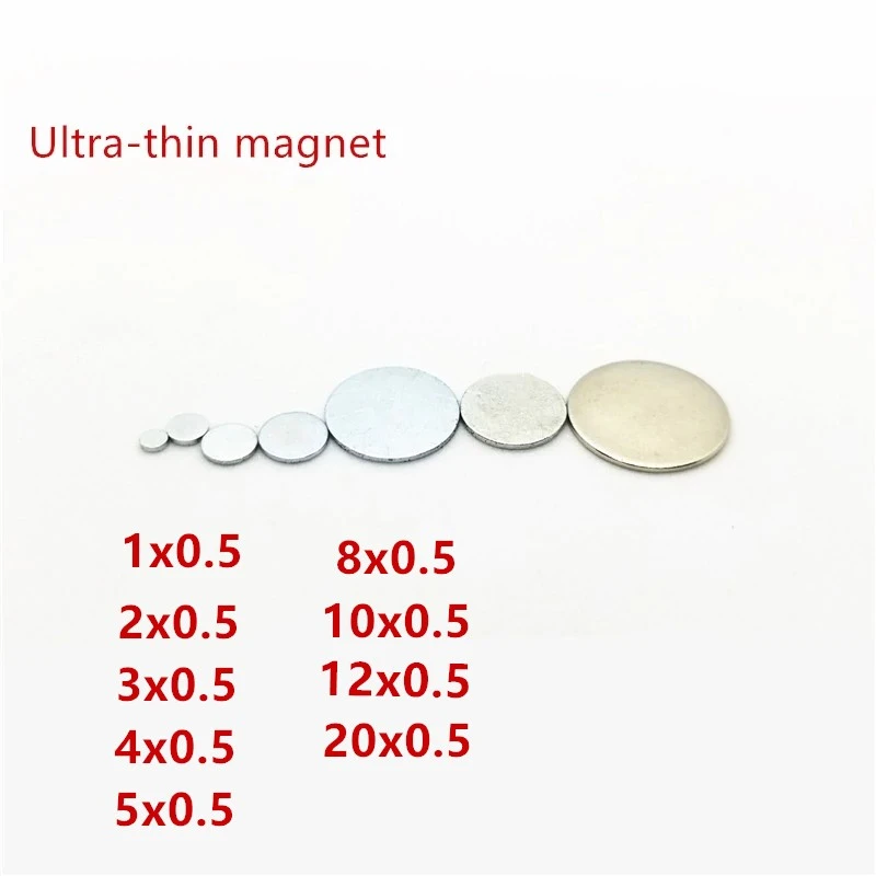 100p мини небольшой N38 магнит 1 2 3 4 5 6 7 8 10 12 15 20 x* 0,5 mmneodymium магнит неодимовый магнит постоянногоо действия супер сильные мощные магниты