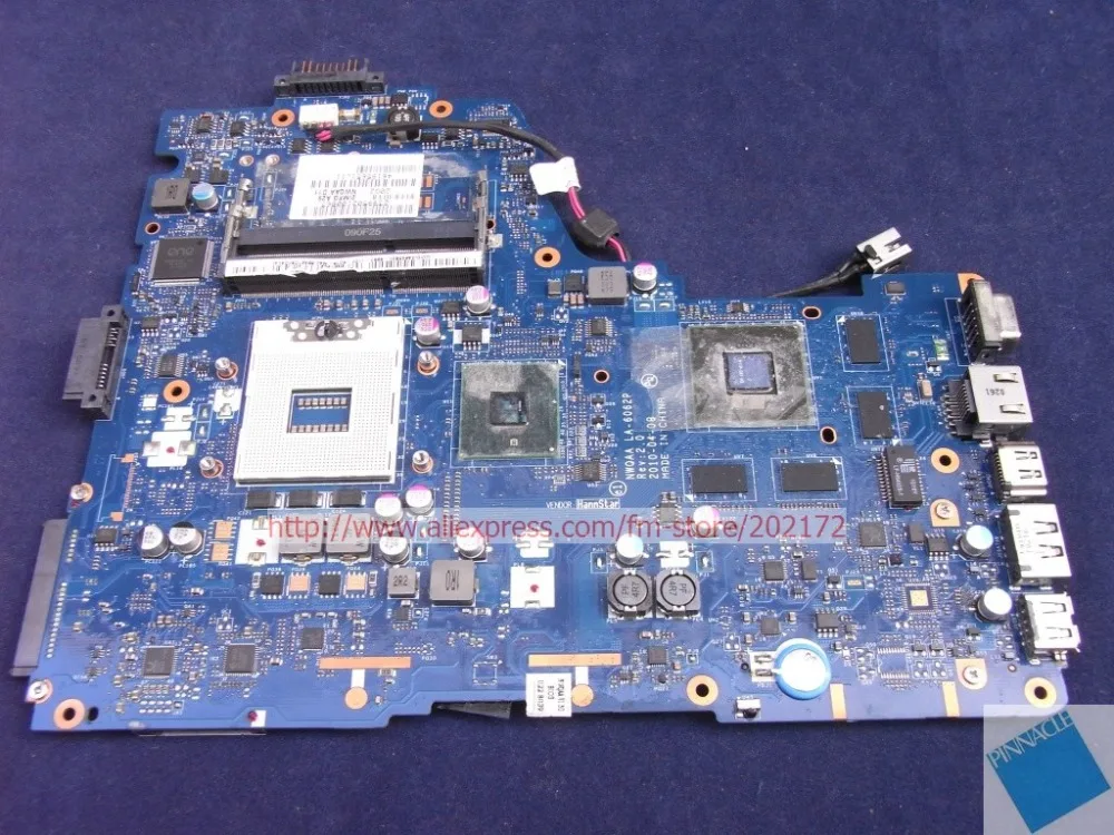 K000104390 K000112060 MOTHERBOARD FOR TOSHIBA Satellite A660 A665 LA 6062P NWQAA D11 TESTED GOOD