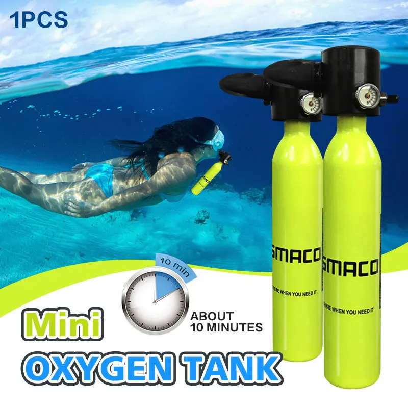 

Hot 0.5L Diving Equipment Mini Scuba Diving Cylinder Scuba Oxygen Tank Scuba Air Tank Swimming Diving Accessories Summer Tool