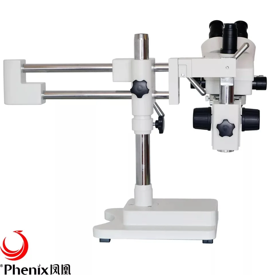 Phix 3.5X-90X зум стерео тринокулярный микроскоп+ светодиодный светильник кольцо для хирургической практики, PCB/мобильный телефон ремонт микроскопа