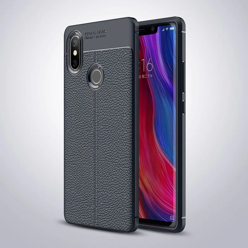 

ZENGXIXI Hard Case For Xiaomi 8 New Style Litchi Texture Phone Case Anti Knock For Xiaomi 8 Se Explore Version Back Cover