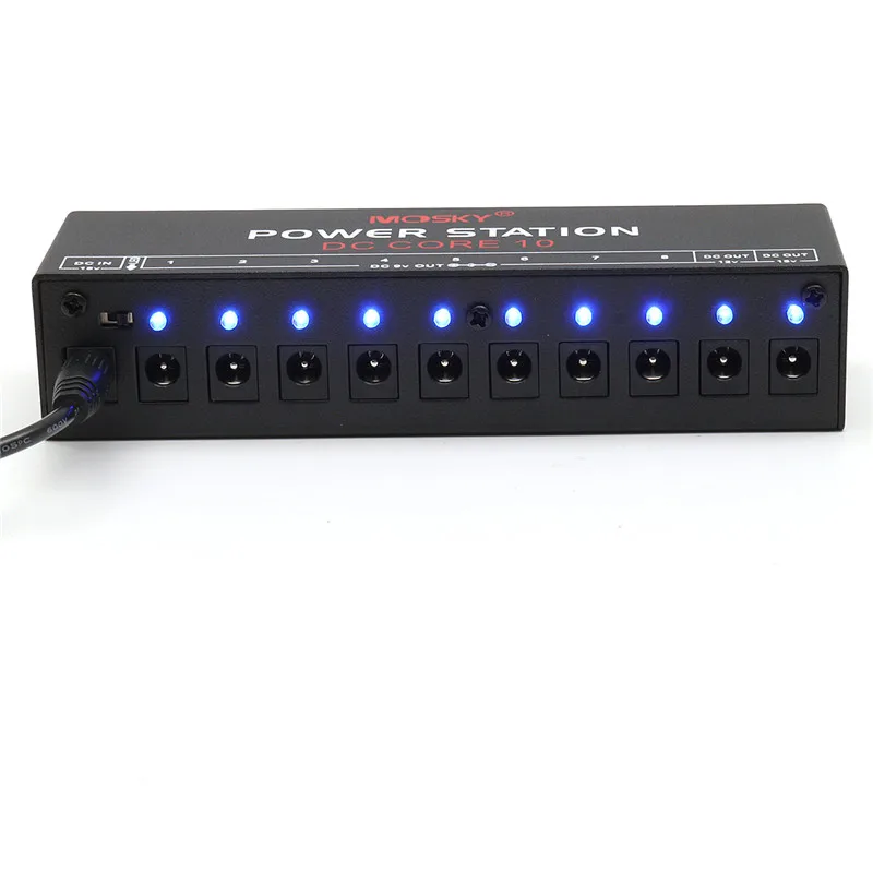 Zebra 9V 12V 18V гитарный эффект блок питания 10 изолированный выход для гитарных