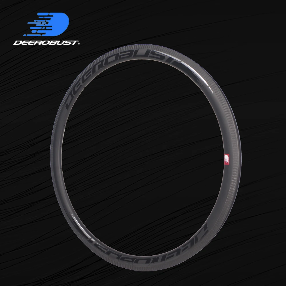 

390g 700c 38mm deep 25mm wide Tubeless Ready Clincher Road Carbon Bicycle Rims Bike Rim 16 18 20 21 24 28 Holes UD 3K 12K Twill