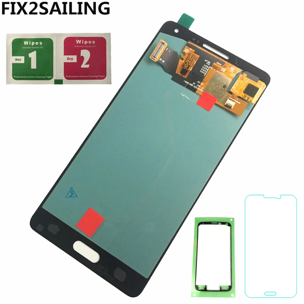 

For Samsung Galaxy A5 2015 A500 A500F A500FU A500H A500M LCD Display AMOLED 100% Tested Working Touch Screen Assembly