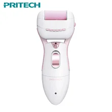 Pritech электрическая пилка для ног Педикюр перезаряжаемый инструмент для удаления мозолей Уход за ногами средство для удаления омертвевшей кожи шлифовка пятки+ 2 ролика