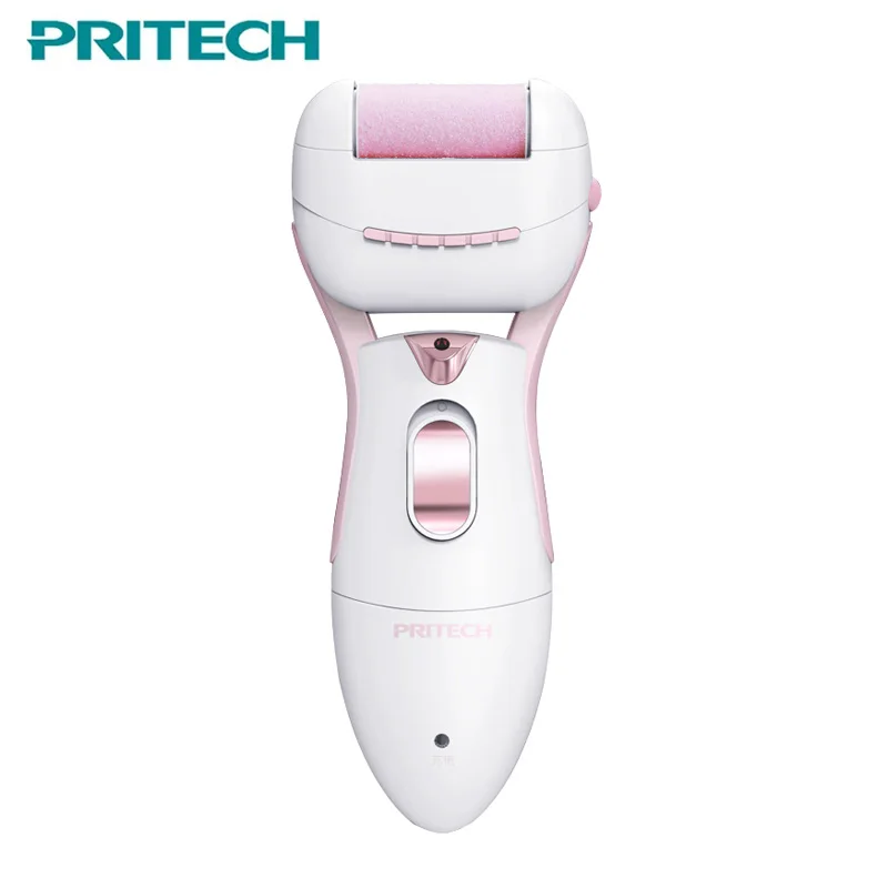 2018 электрическая пилка для ног Pritech педикюр перезаряжаемое средство удаления