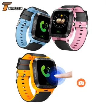 

TOMU Kids Smart Watch Phone Y21S Remote Camera Touch Screen SOS Call Anti Lost LBS Location Tracker for Children Safe Wristwatch
