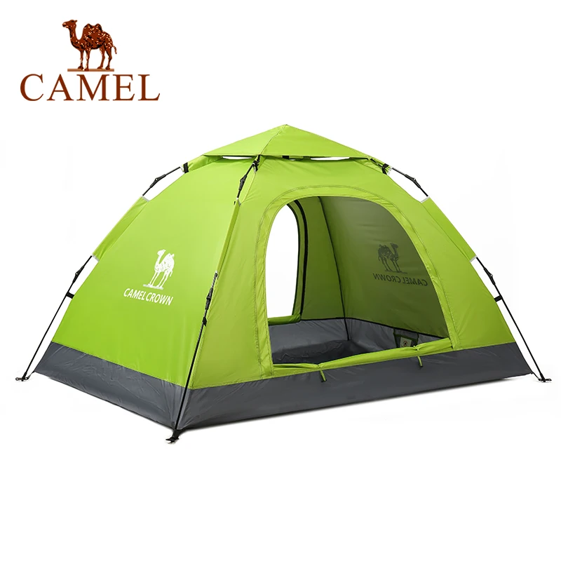 

CAMEL Camping Quick Automatic Tents Outdoor Beach Double Dual Ultralight 4 person 4 Season Glamping Backpacking Waterproof