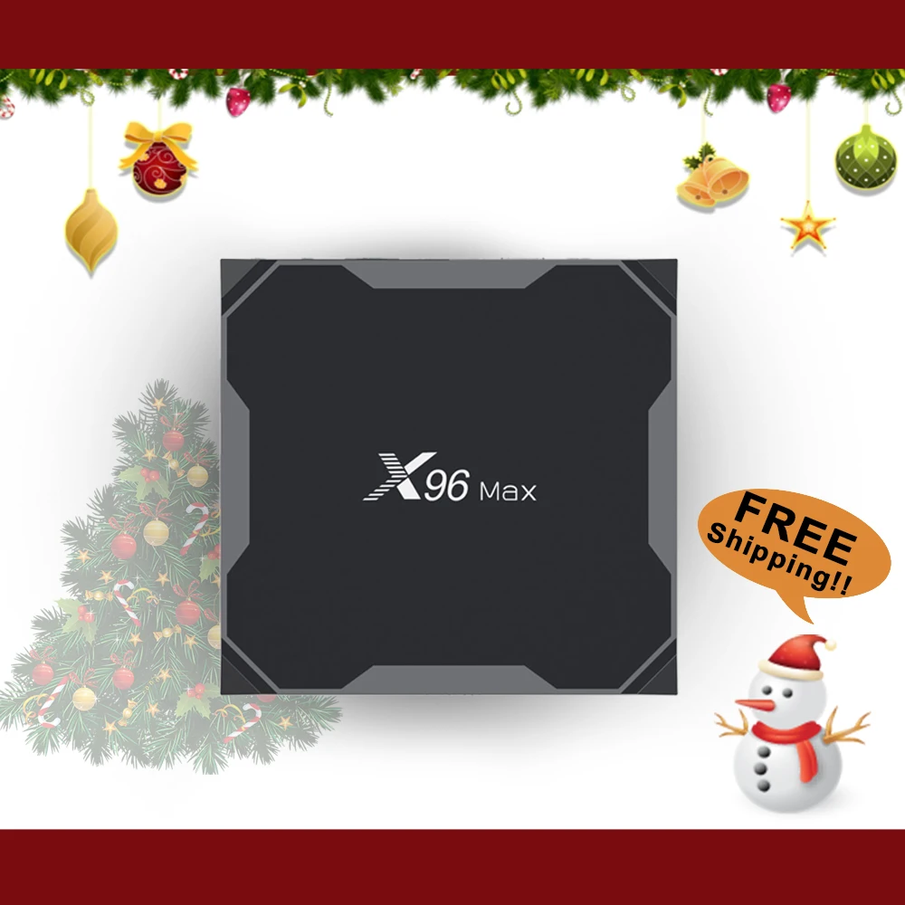 

X96 Max Smart TV BOX Android 8.1 Amlogic S905X2 LPDDR4 Quad Core 4GB 32GB 64GB 2.4/5.8G Wifi BT 4K 1000M Set top box X96 Max