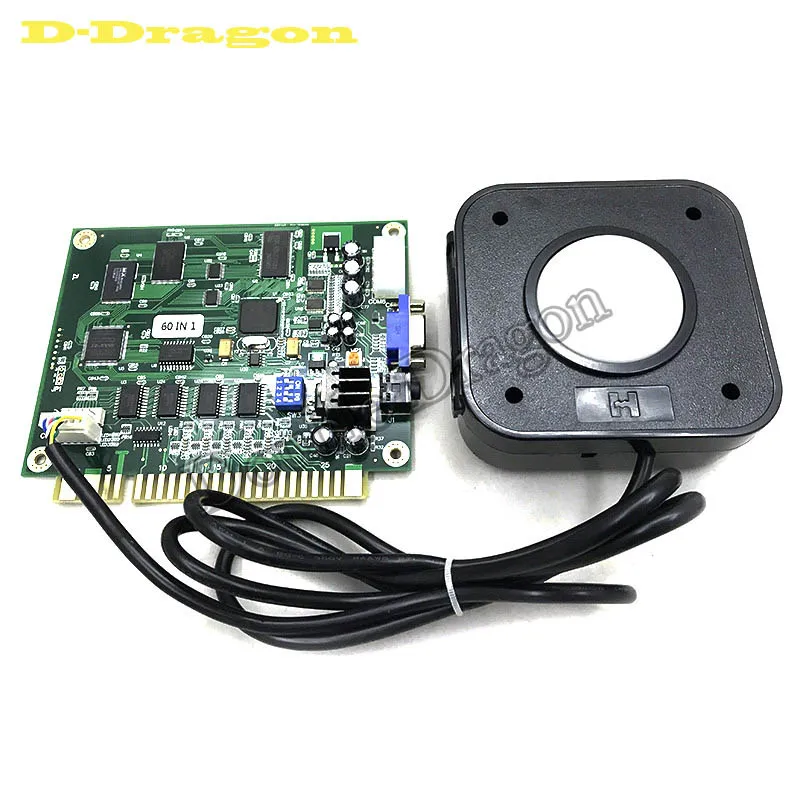 

Tracking Ball Track Ball 60 in 1 Port for Classic Arcade Game Board/Arcade Game Machine/Game Machine Accessory