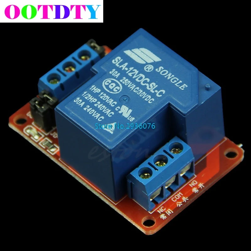 

1-Channel Relay Module Board With Optocoupler 30A 12V H/L Level Triger Wholesale Support APR12_30