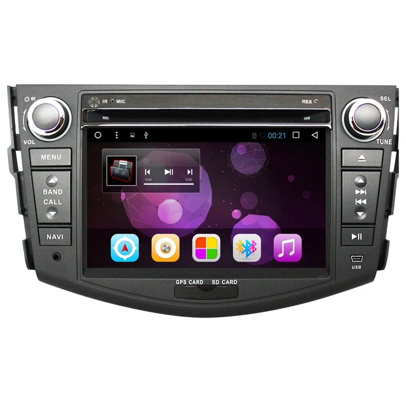 Flash Deal Android 7.1 Quad core 2 din Car DVD for Ttoyota Rav4 RAV 4 Car Radio DVD Player 3G/4G WIFI Bluetooth  GPS Navigation Radio 26