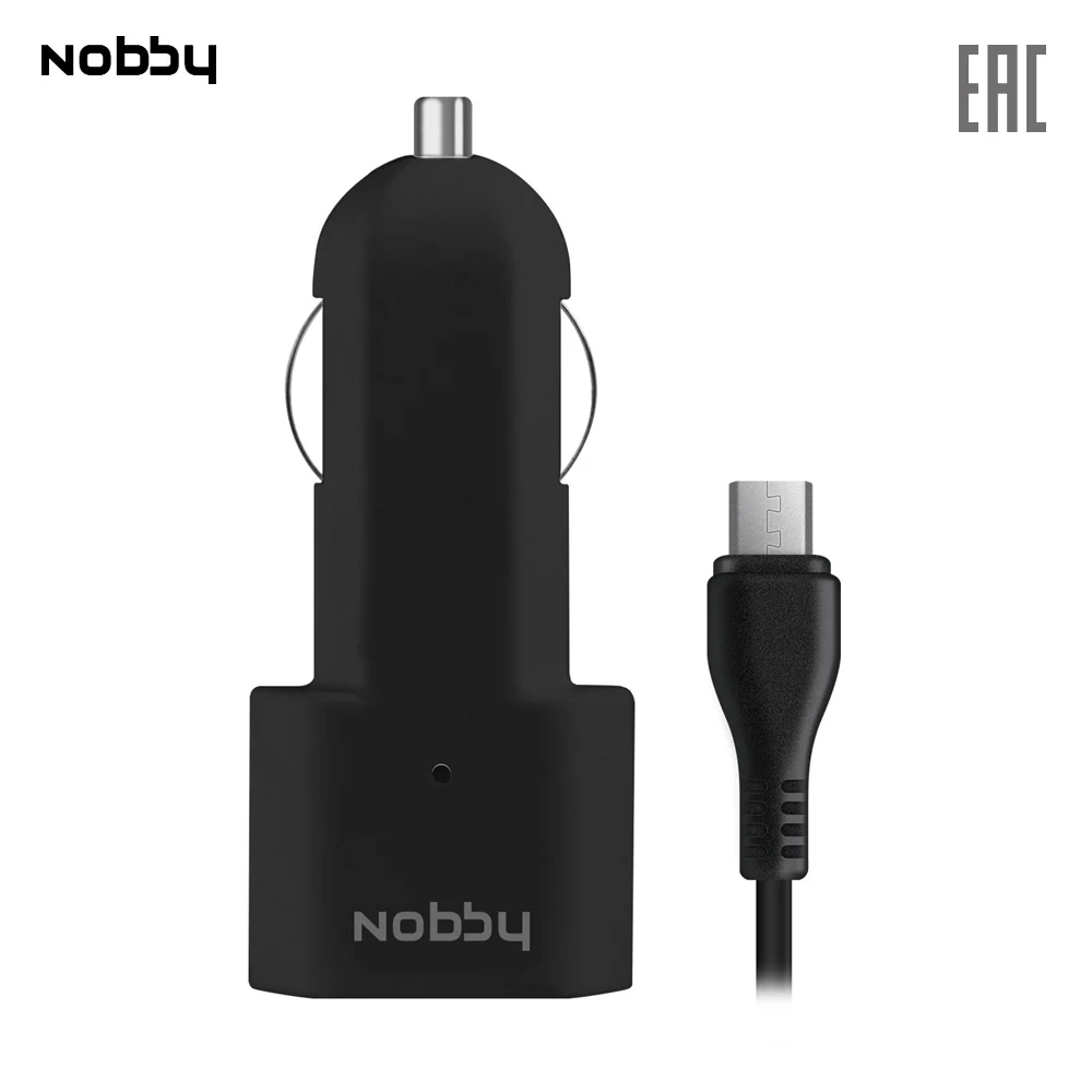 Автомобильное зарядное устройство Nobby Comfort 007 001 USB прочное надежное зу