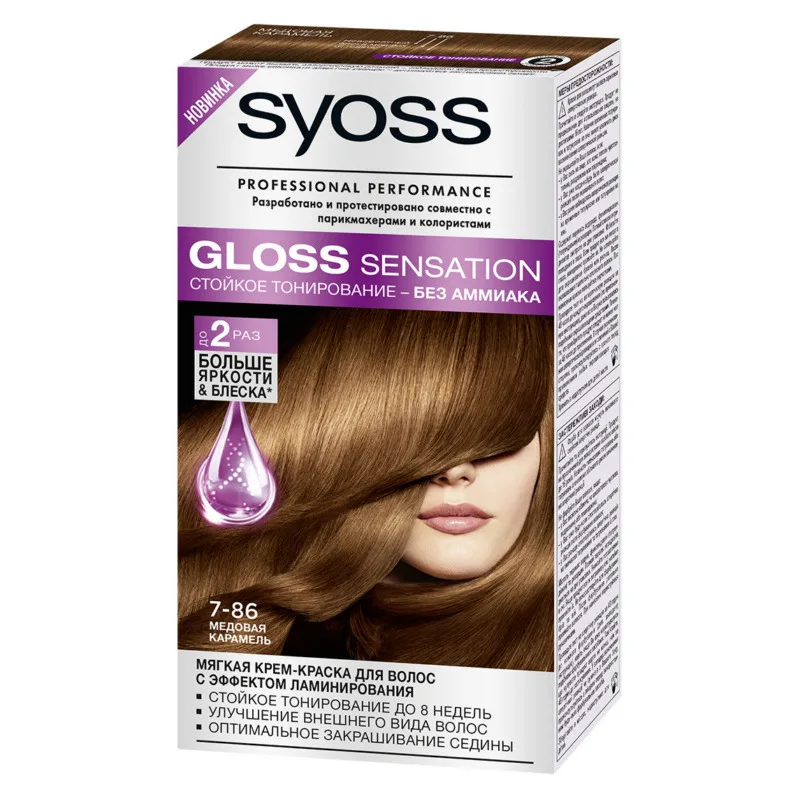 Syoss Gloss Sensación De Tinte Para El Cabello 786 De