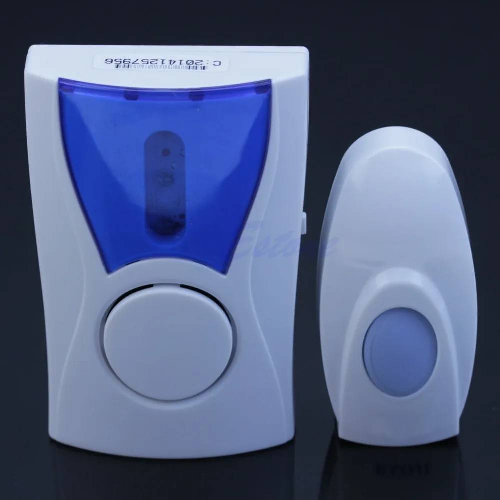 

Wireless Cordless Digital Door Bell Remote Control Chime Ring Range 100M 32 Song