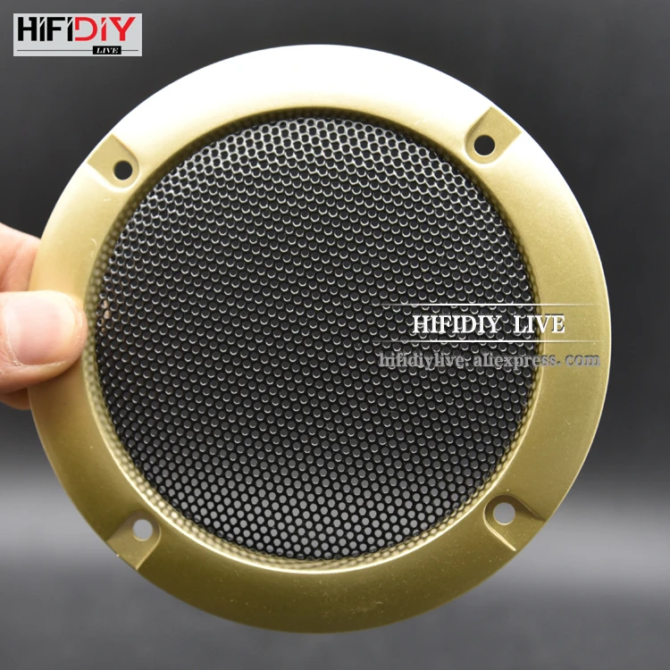 HIFIDIY LIVE 4,5 ''4 дюйма, сетчатая Крышка для динамика, Высококачественная Автомобильная домашняя сетка, корпус динамика с пластиковой рамкой, металлические железные проволочные решетки