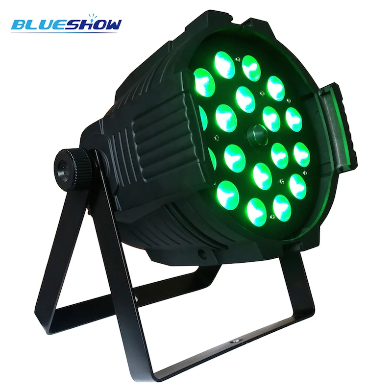 zoom par 18x15w rgbwauv 6in1 led par light