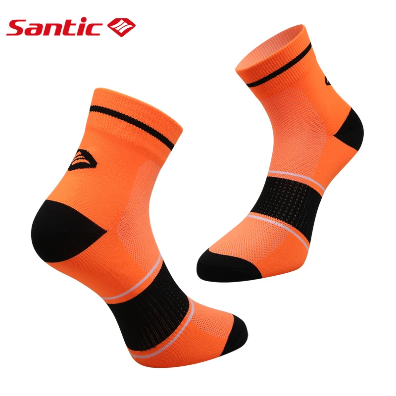 Santic велосипедные носки мужские женские дышащие велосипедные носки анти-пот Спорт на открытом воздухе Ciclismo 5 цветов Один размер W8C09088