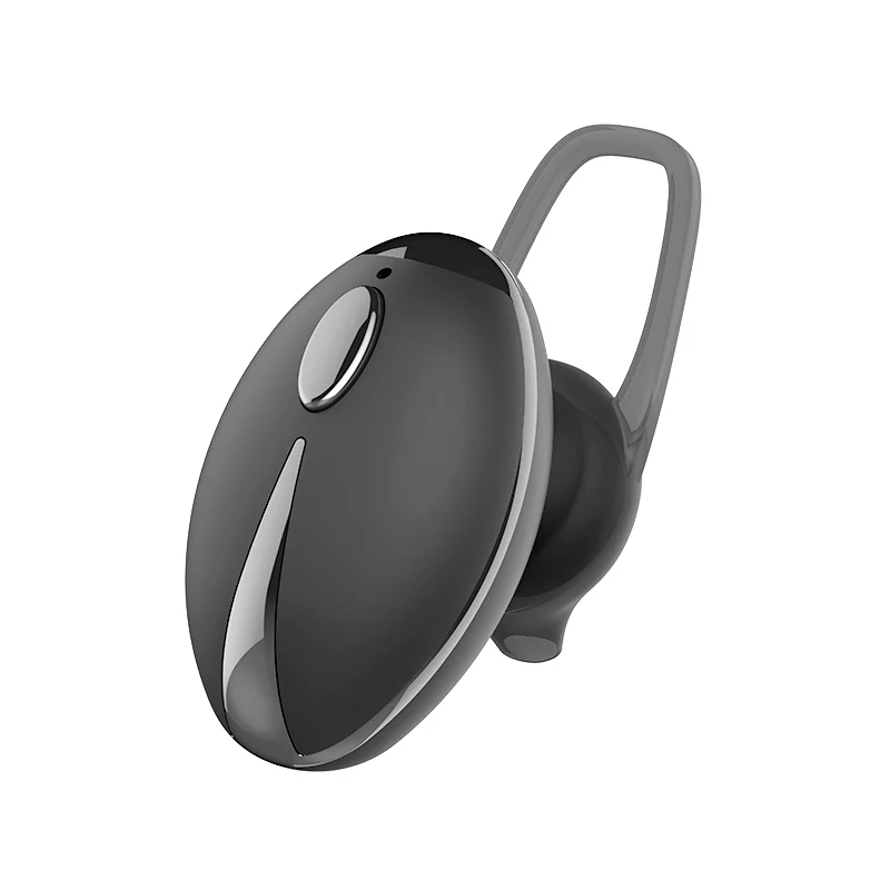 Beetle мини беспроводные Bluetooth Наушники V4.1 в ухо гарнитура стерео музыка невидимый наушник для вождения автомобиля телефон Спорт - Цвет: Серый