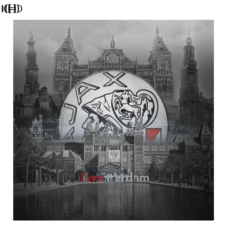 

DIY square Diamond Painting scenery city Cross Stitch Kits Diamond Mosaic crystal Diamond Embroidery AJAX Patterns Rhinestones