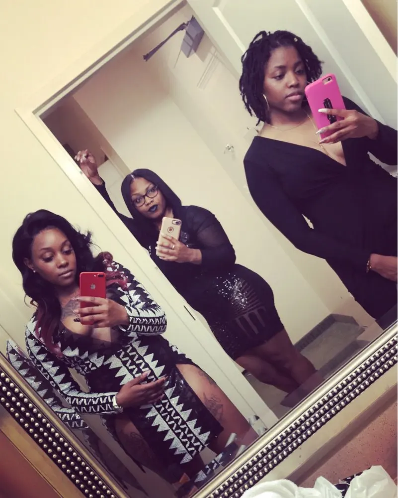 'Look Back at it' Side Split Mini Dress photo review