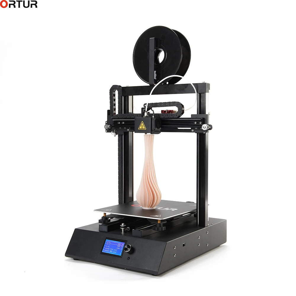 

Free shipping Ortur-4 3d Printer Full Metal Frame High Precision 3d Printer Kit Updated Impresora 360W Power Magnetic Hot Bed