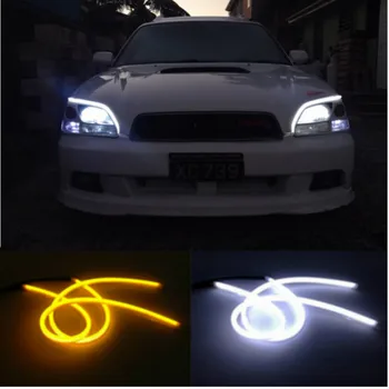 

For Mazda 3 6 CX-5 323 5 CX5 2 626 Spoilers MX5 GH CX-7 GG CX3 CX7 Flowing LED Flexible DRL Headlight Turn Signal Light Lamp