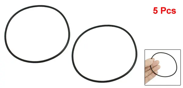 Uxcell 5 шт./лот 2 4 мм гибкое черное резиновое уплотнительное кольцо шайба Id 90 115 120
