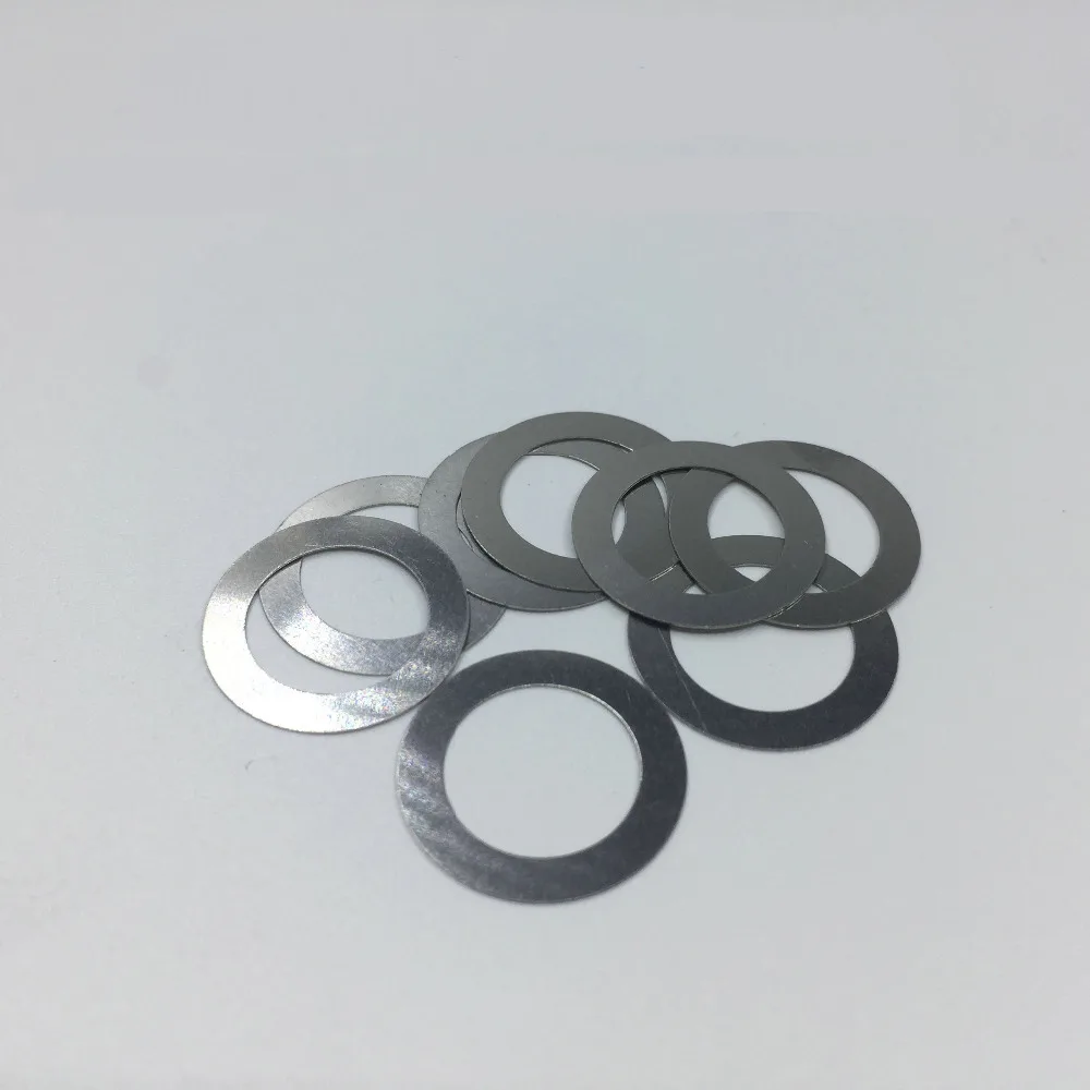 100x Stainless Steel Adjustable Washer Flat Spacer Shim 24/25/28/30/32/35/42 x 17/18/20/22/25/28