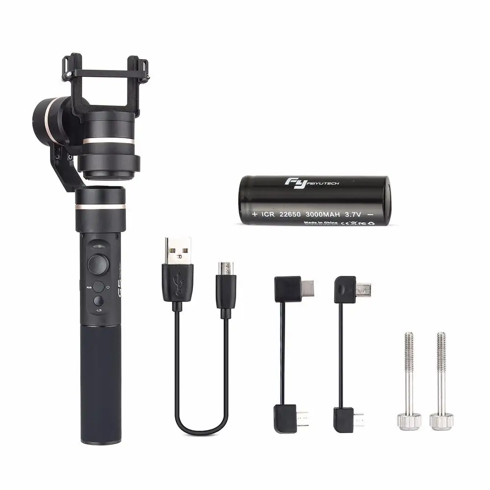 Feiyutech G5 V2 обновленный 3 осевой брызгозащищенный карданный подвес для GoPro Hero 5 4 экшн