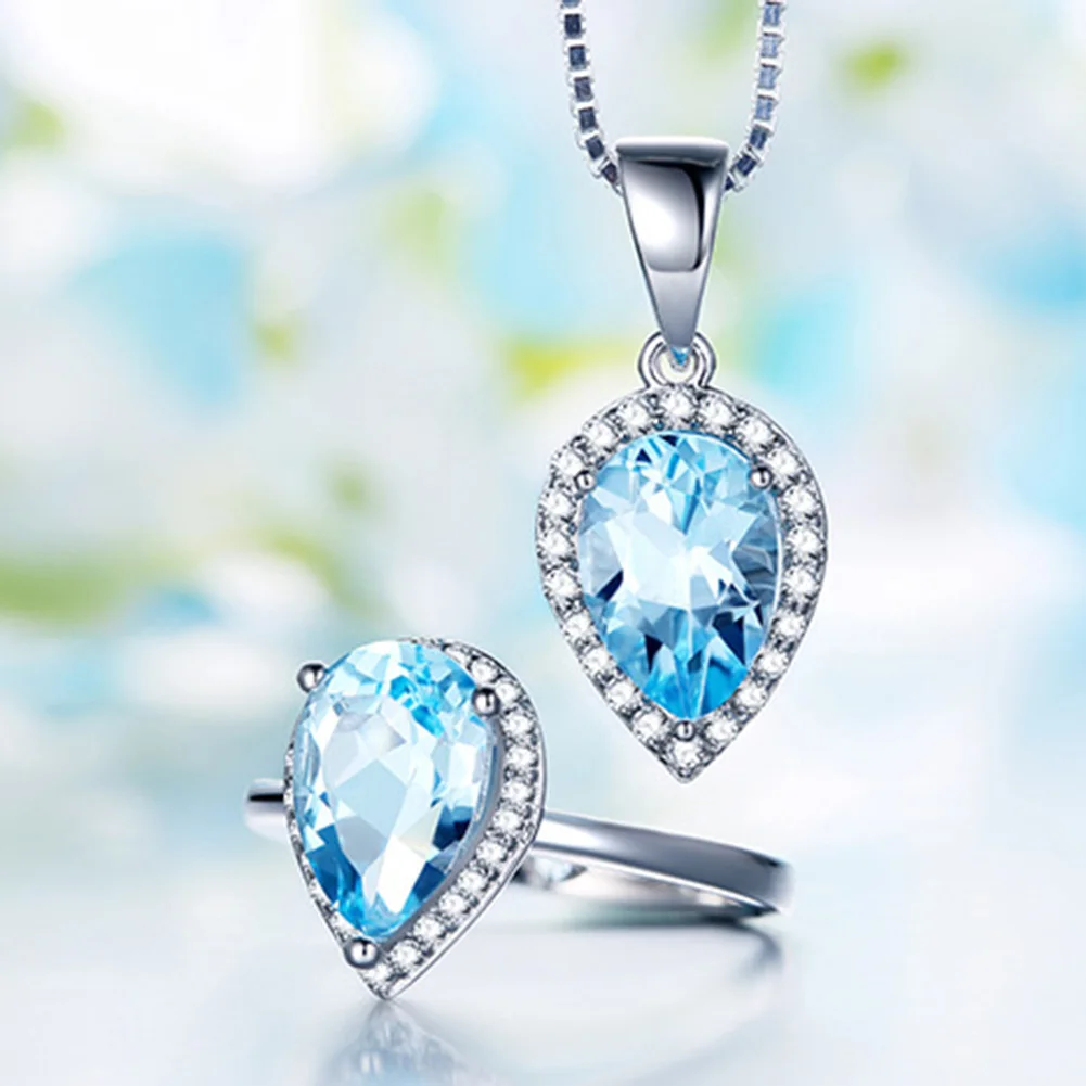 Fashion Elegant Original Rhinestone Teardrop Charm Pendants For Jewelry