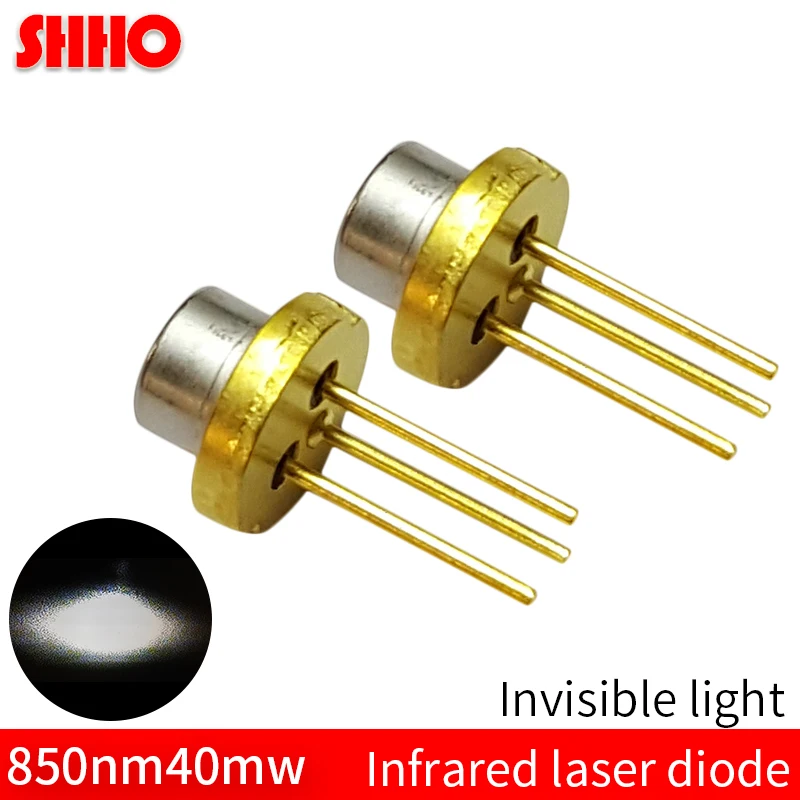 

High quality laser semiconductor TO18/diameter 5.6mm 850nm 40mw infrared laser diode RI launcher parts machine sensor parts