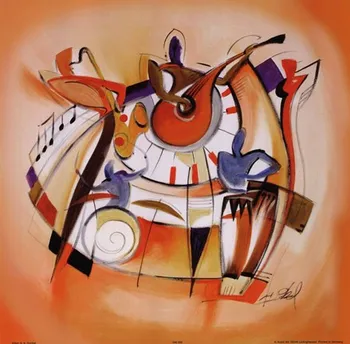 

High quality Oil painting Canvas Reproductions Django's Legacy by Gockel Alfred hand painted