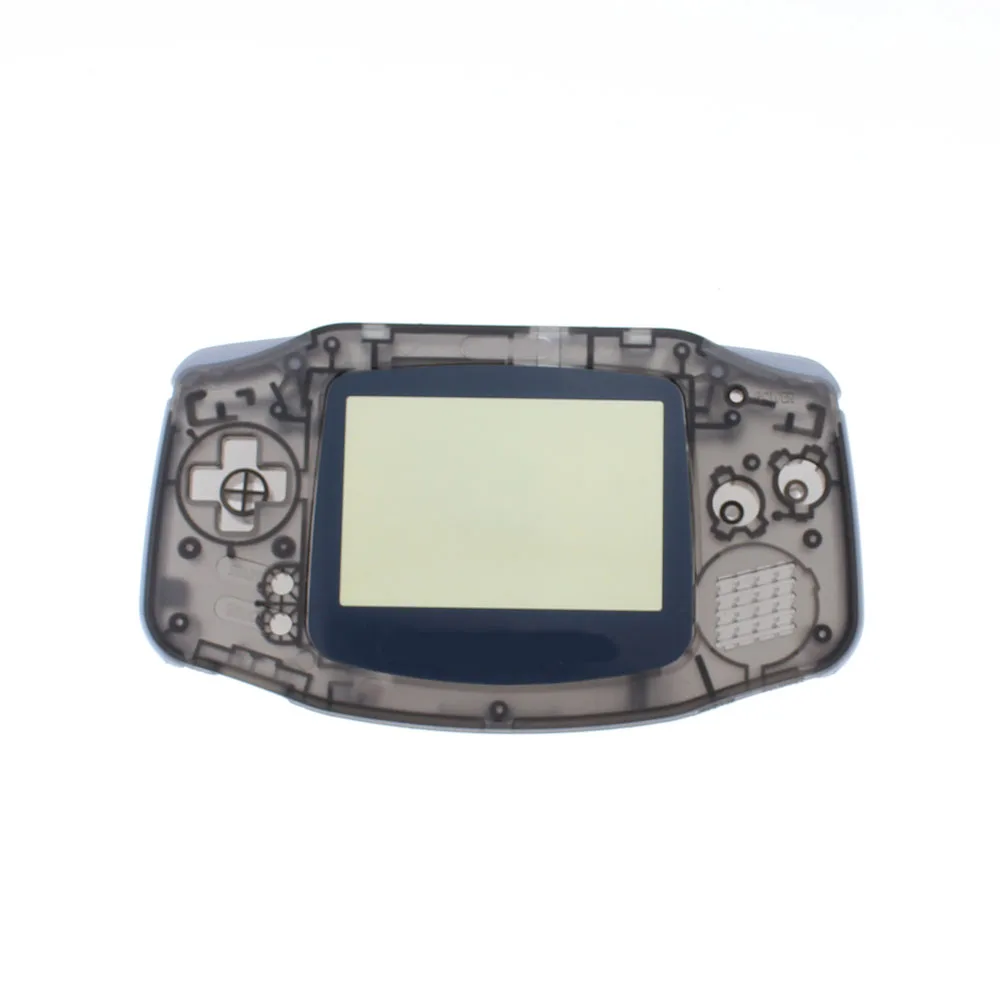 Replacement Luminous Clear Case Shell Cover for Nintendo for GBA Housing Case for Gameboy Advance Console Buttons Screw Driver
