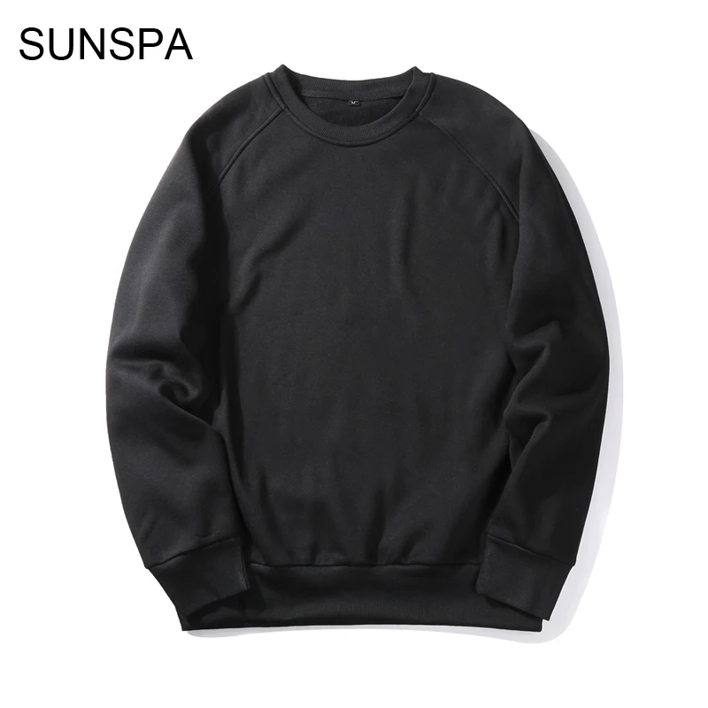 Sunspa Новые осенне-зимние модные мужские толстовки Повседневная хлопковая
