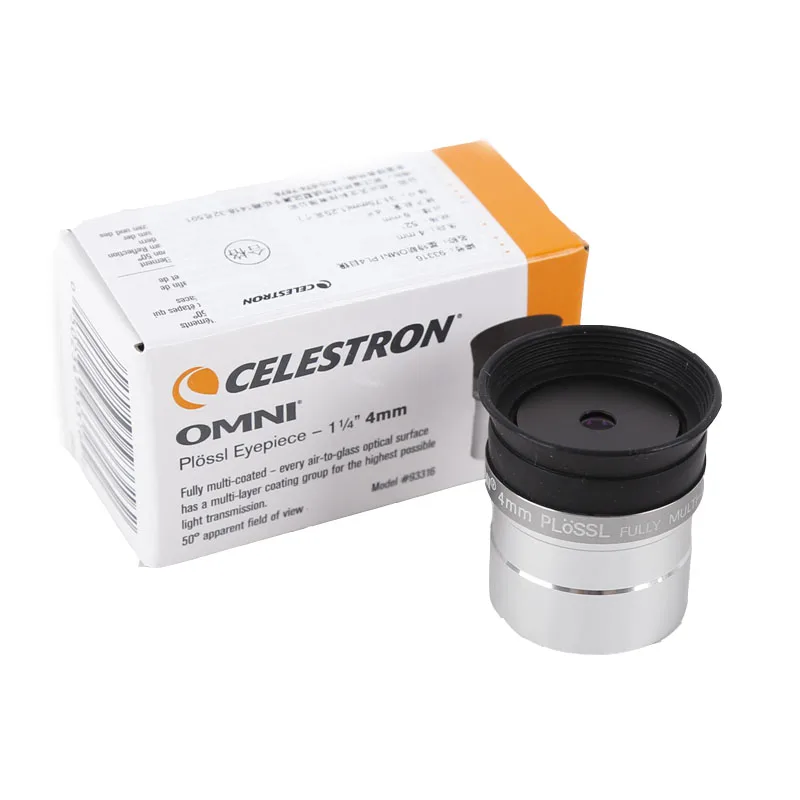 Celestron omni 4 мм окуляр 1 25 дюймов и Барлоу костюм для астрономического telestron не